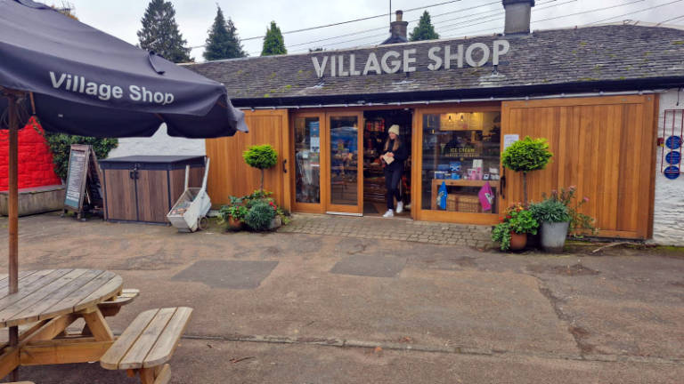 luss village shop, scotlander outdoor equipment hire