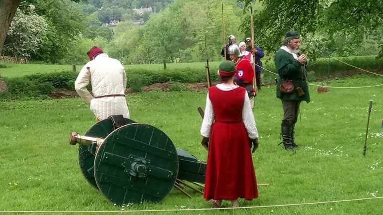Traquair Medieval Fayre, Scotlander Equipment Hire